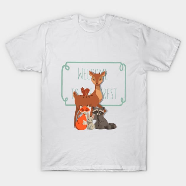 Welcome to the Forest T-Shirt by Loyal